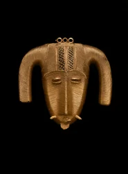 Widderkopf-Anhänger, Elfenbeinküste, ca. 1935